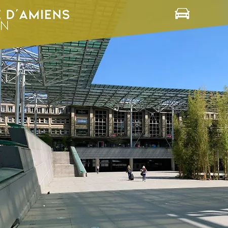 La Maison Bellevue - Garden Parking 13 Min From Amiens Rainneville